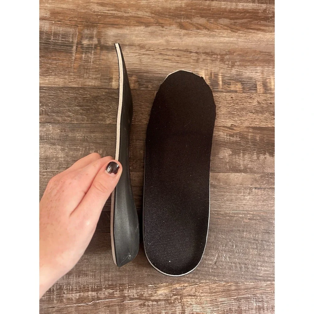 R2 Women's Athletic Shoe Insoles Inserts Black 7-8 Plastic
